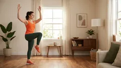 10 einfache Übungen anstelle des Gehens: ein fertiges Workout für Anfänger