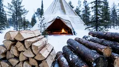 Warum verwenden die Menschen im Norden nasses Holz anstelle von trockenem Holz?